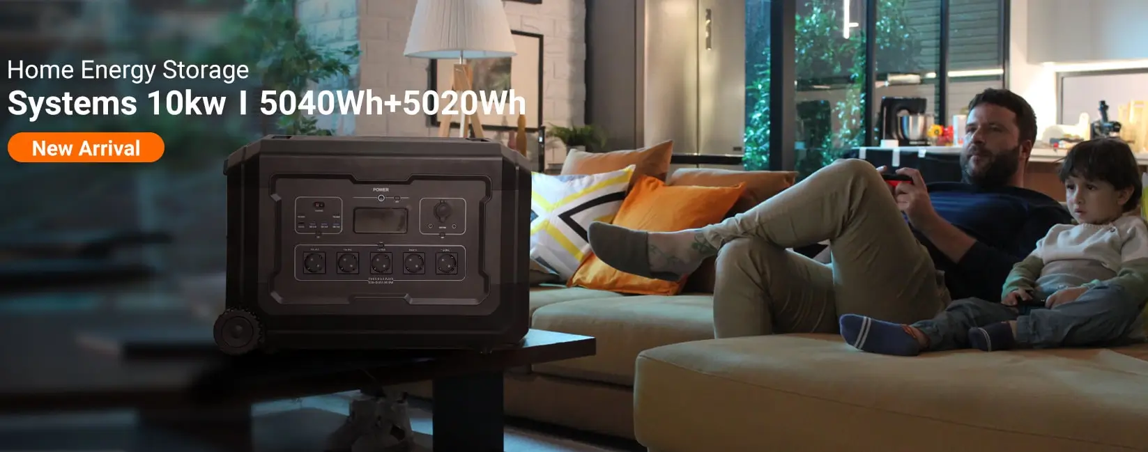 whole house solar generator